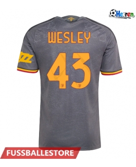 Günstige AS Roma Wesley Franca #43 3rd trikot 2026-27 Kurzarm